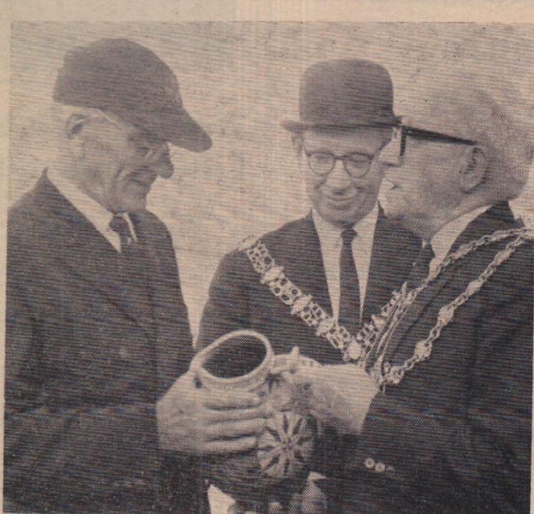 20 October 1967 Bidefords gift to Sir Francis