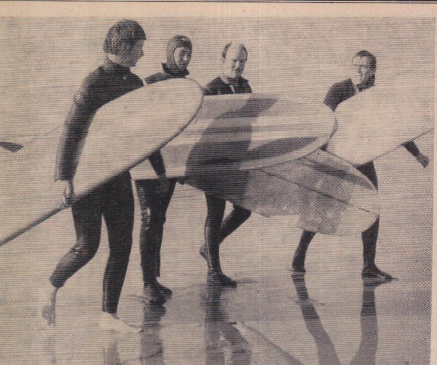 22 March 1968 Malibou boys are all the year round surfers