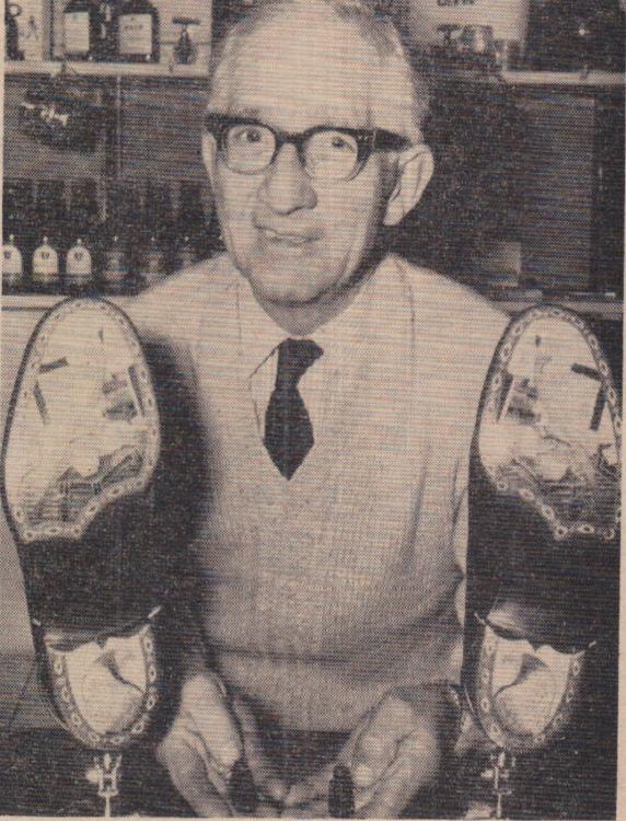 23 March 1967 Shoes certainly not made for walking