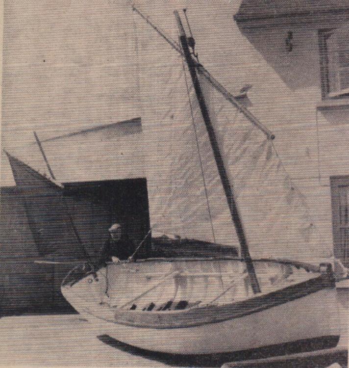 24 May 1968 Sixty two year old Picarooner makes ready for season