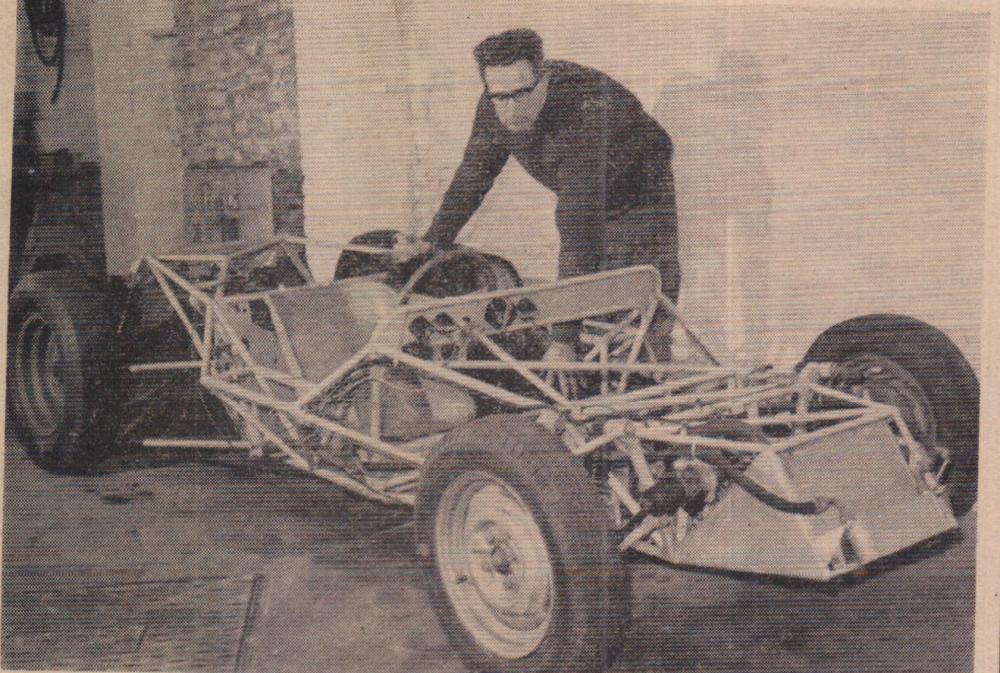 27 January 1967 To build racing cars in former blacksmiths shop