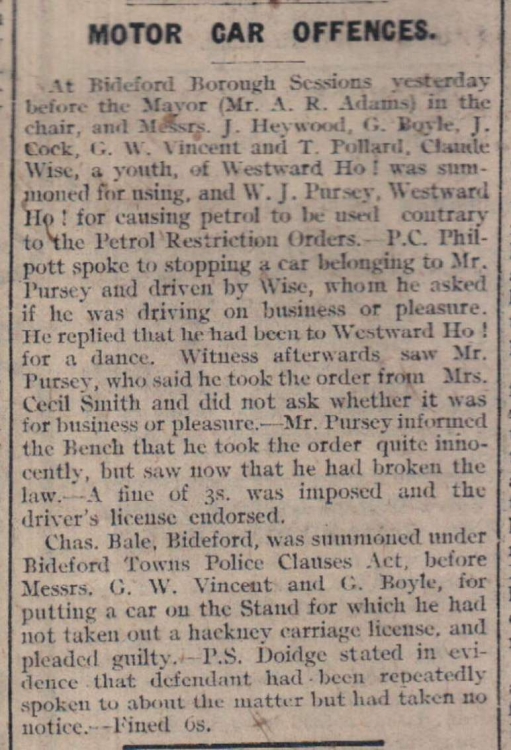17.9.1918 offences