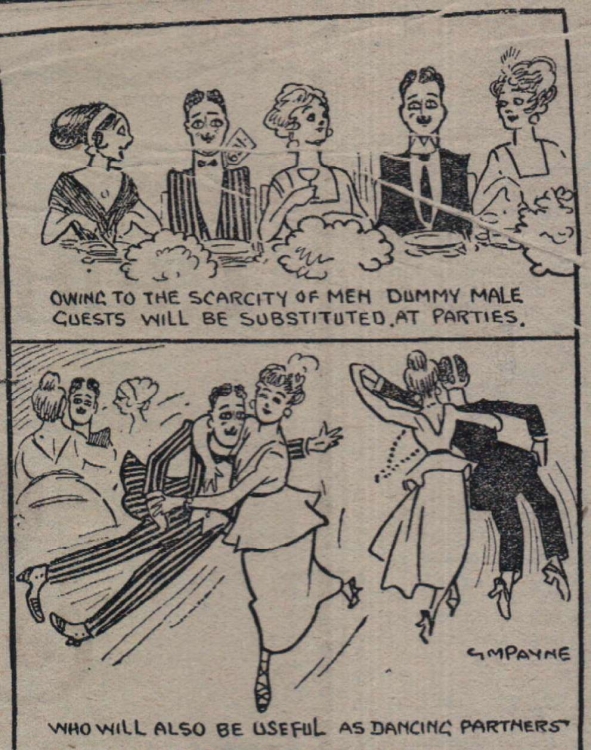 24.12.1918 cartoon