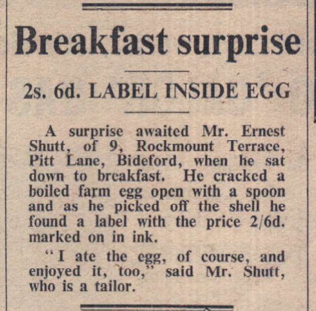 2.1.1959 Mr Shutt egg