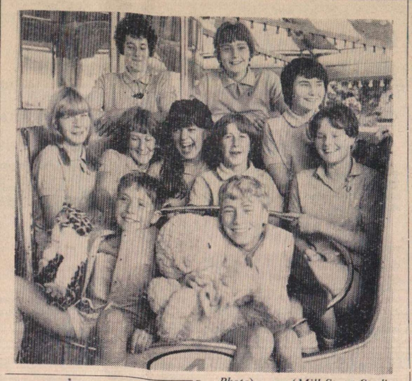 Girl rowers 1965